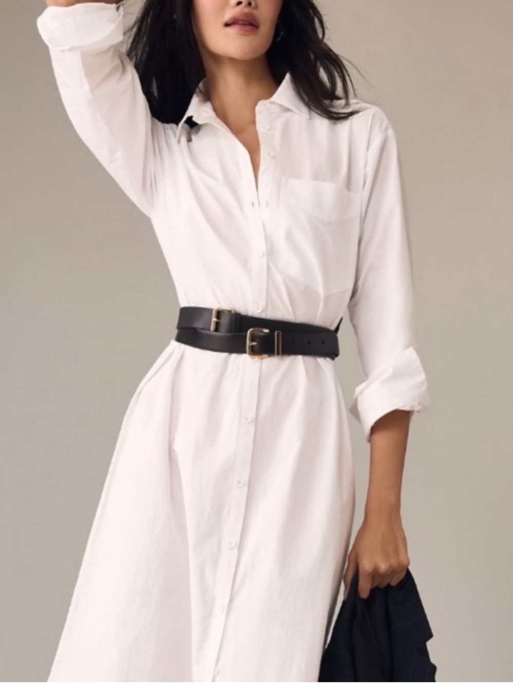 Anthropologie Maeve Soren Soren Shirt Dress - Summer, Y2k, Streetwear,